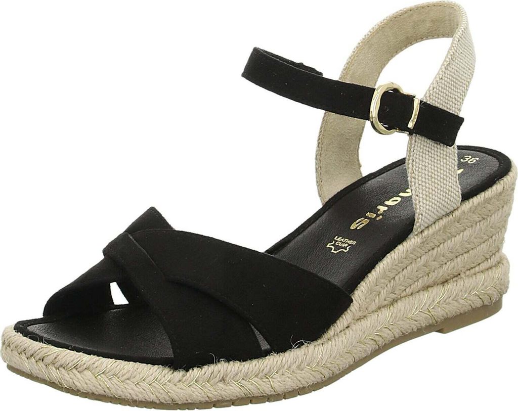 Tamaris sandalette Sandalette schwarz in Gr. 41