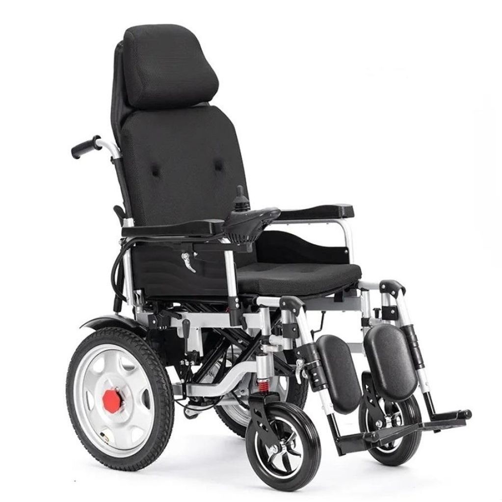 Leichter Faltbarer Elektrischer Rollstuhl , 12Ah Batt, 2*250W Sitzbreite 46 cm