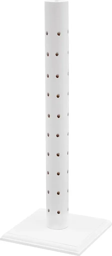 Support Stable 61 Trous Cake Pops Blanc - Bois de Pin Haute Qualité