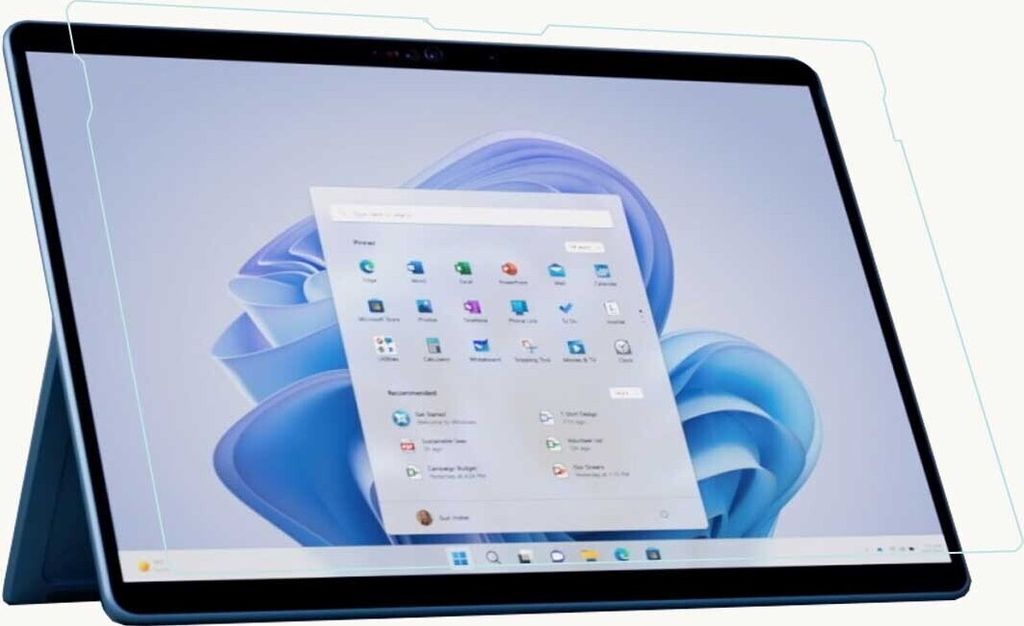 Schutzglas Folie für Microsoft Surface Pro 9 13 Zoll Tablet Display Schutz Displayglas