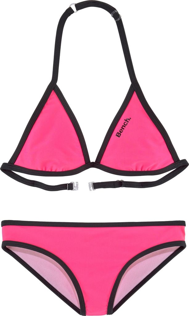 Bench Triangel-Bikini pink-schwarz Größe 122/128 Produktbild 