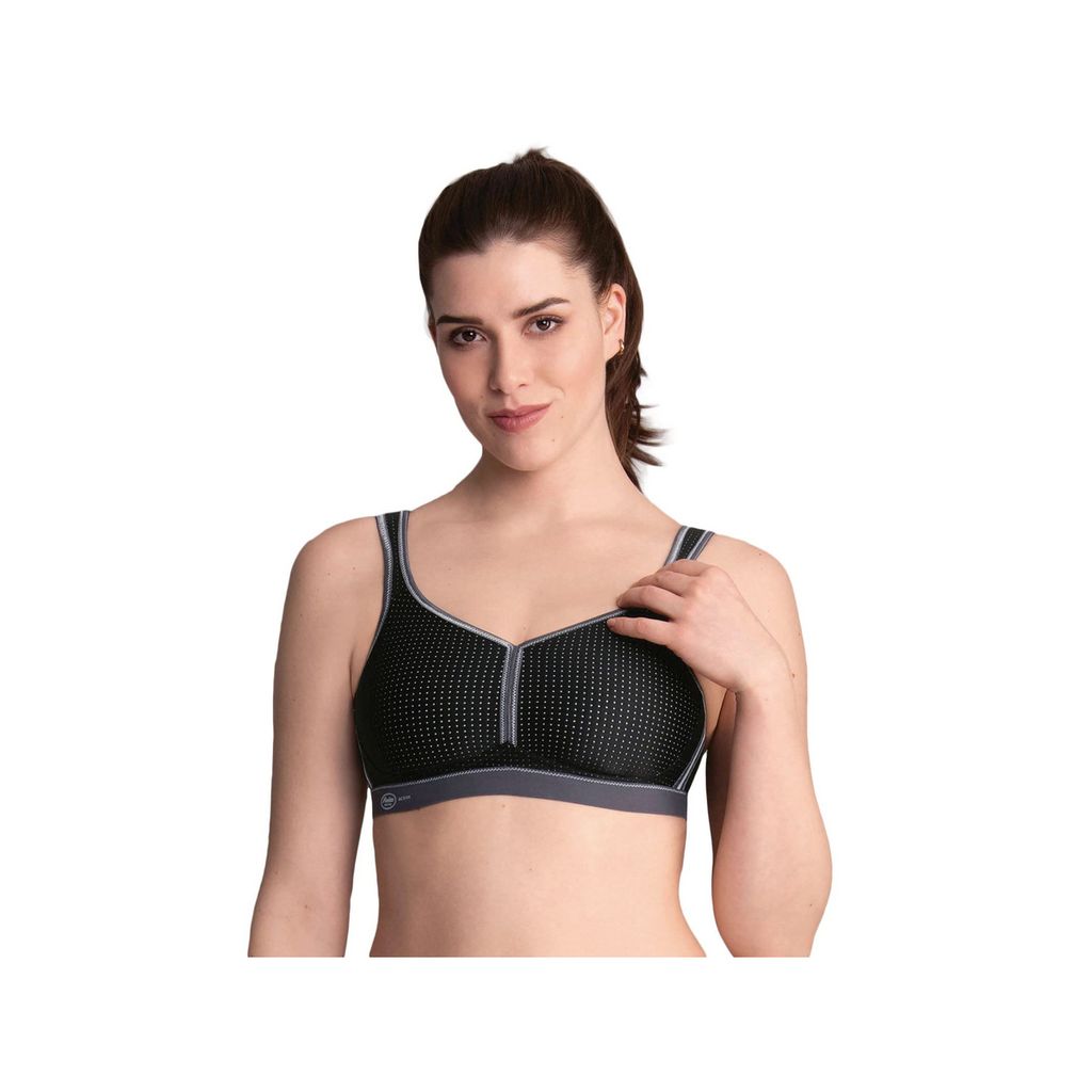 Anita Active Active Sport Bh 5566 Zwart/Antraciet - größe 80 / F