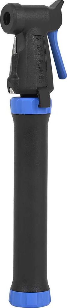 Avizar, Manuelle Mini-Luftpumpe 20 cm tragbar vielseitig und praktisch, Schwarz