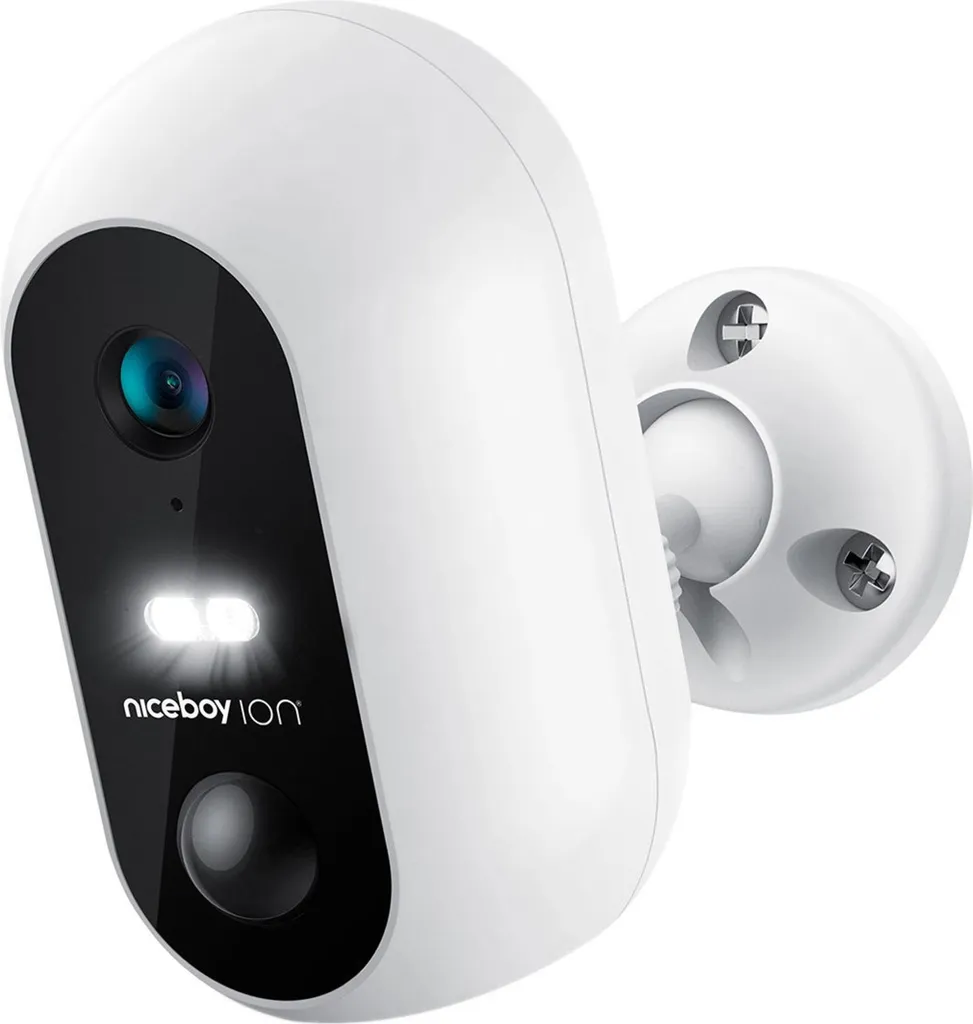 Niceboy Guardian G2 Caméra Extérieur FullHD Wi-Fi avec Batterie Intégrée