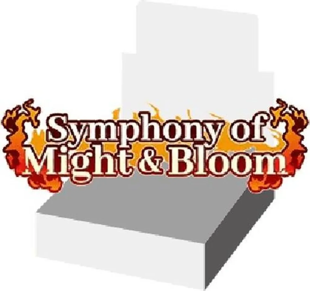 Symphony of Might & Bloom Cardfight Vanguard Boîte avec Raretés RRR