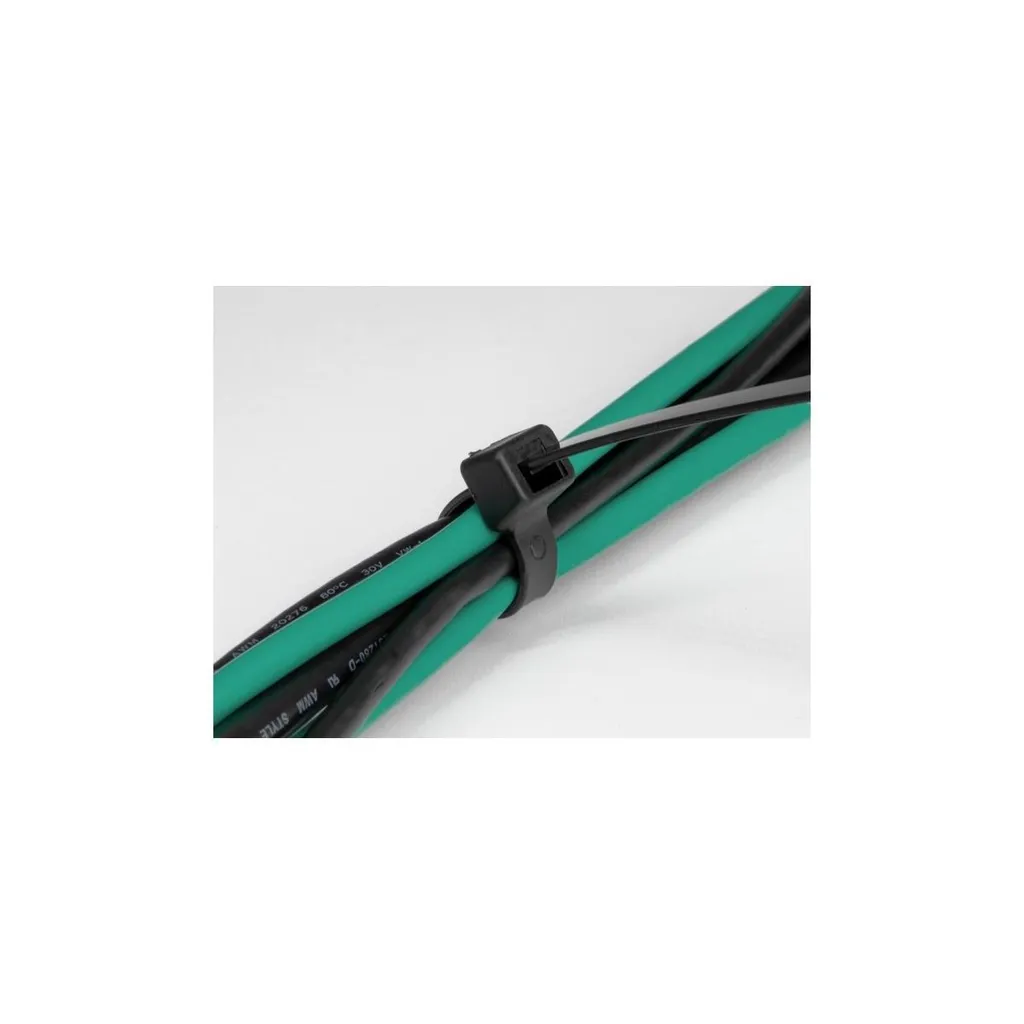 Serre-câble noir résistant au gel 150 x 3,6 mm Delock nylon incassable
