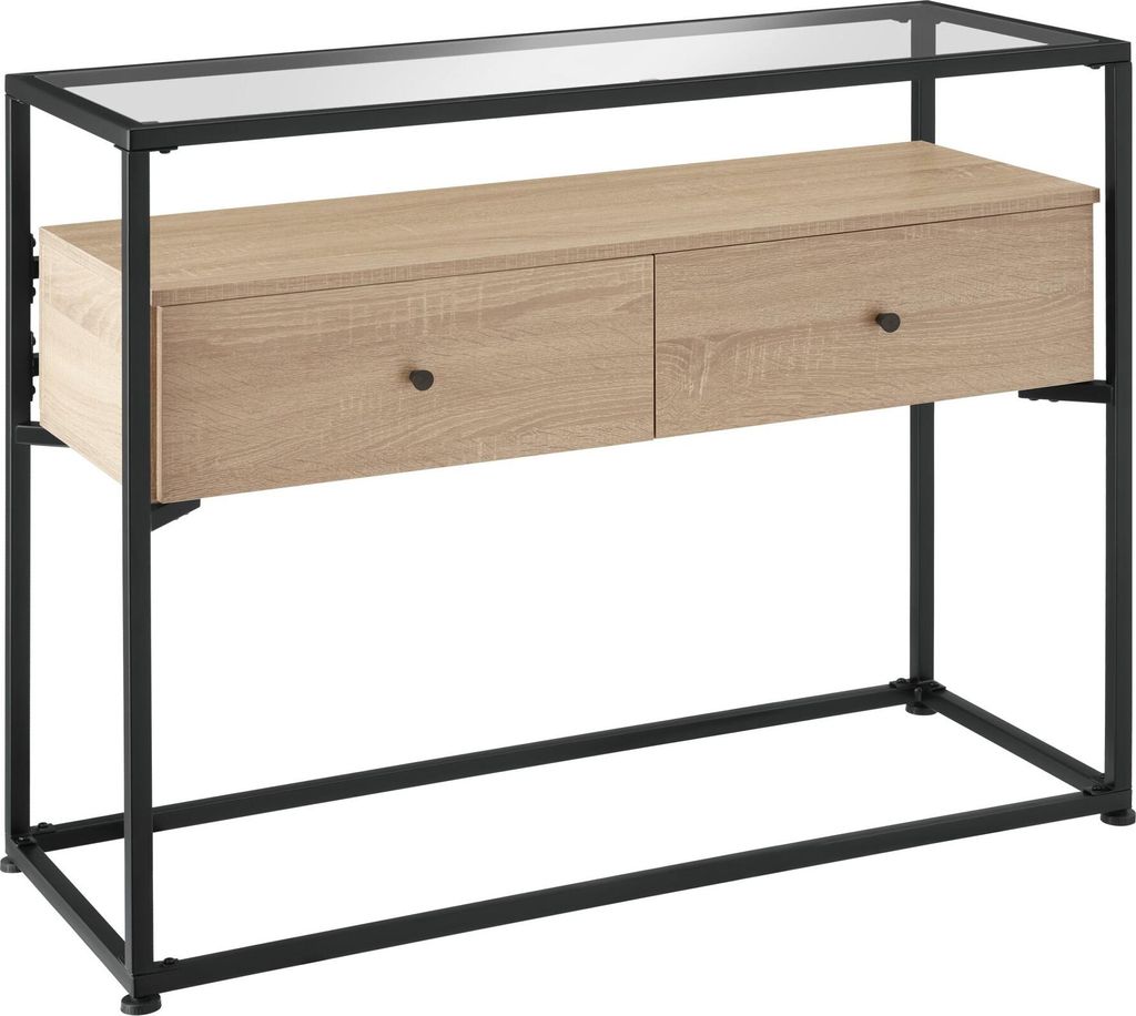 tectake Konsolentisch Reading 101,5 x 41,5 x 80,5 cm