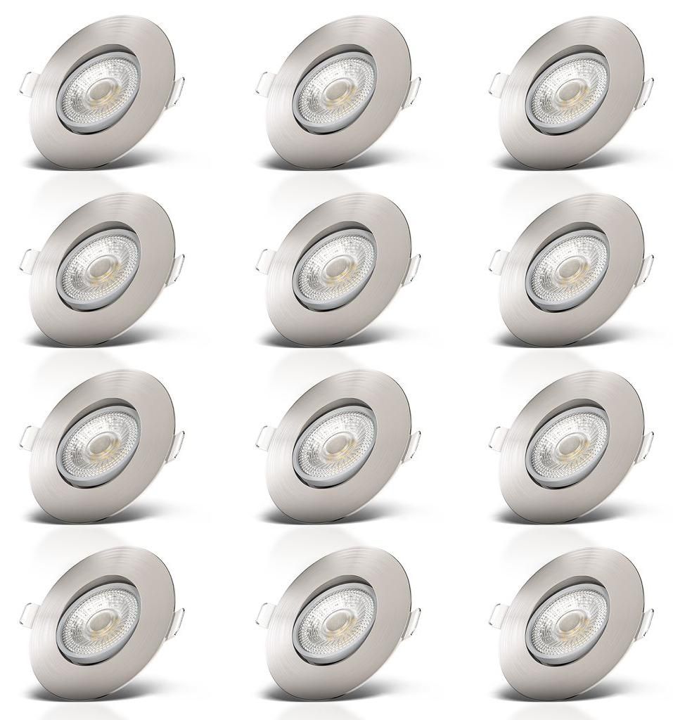 LED Deckenspots schwenkbar Einbaustrahler Spots Lampe Produktbild 