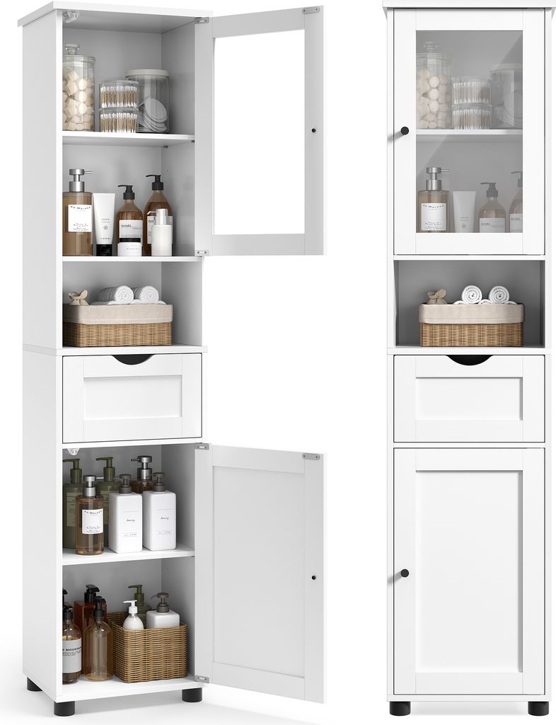 VASAGLE Badezimmerschrank, Badschrank, Hochschrank, Produktbild 
