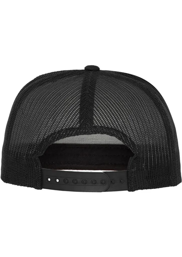 Flexfit 6006 Nero: Eleganza Sobria e Design Classico Trucker - 5