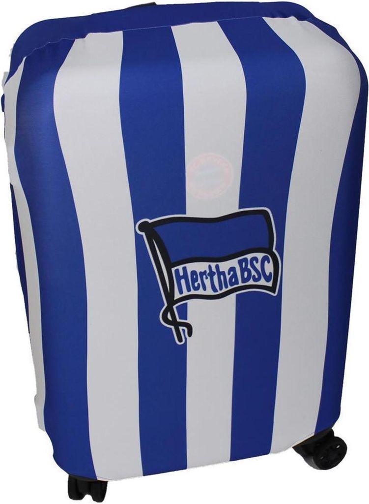 MARKENMERCH Kofferschutzhülle Hertha BSC Berlin für Koffer Produktbild 