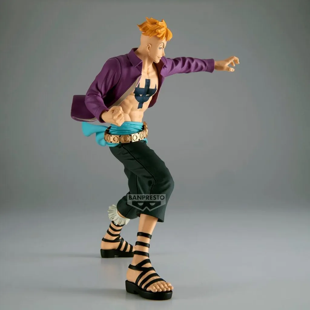 Figurine Marco One Piece 14 cm - Détails Sculptés et Finition Collection