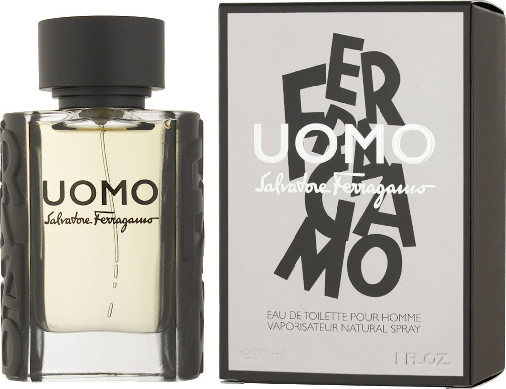 Salvatore Ferragamo Uomo, Männer, 30 ml, ALCOHOL DENAT. (SD ALCOHOL 39-C), PARFUM (FRAGRANCE), AQUA (WATER), LIMONENE, COUMARIN, ETHYLHEXYL..., It...