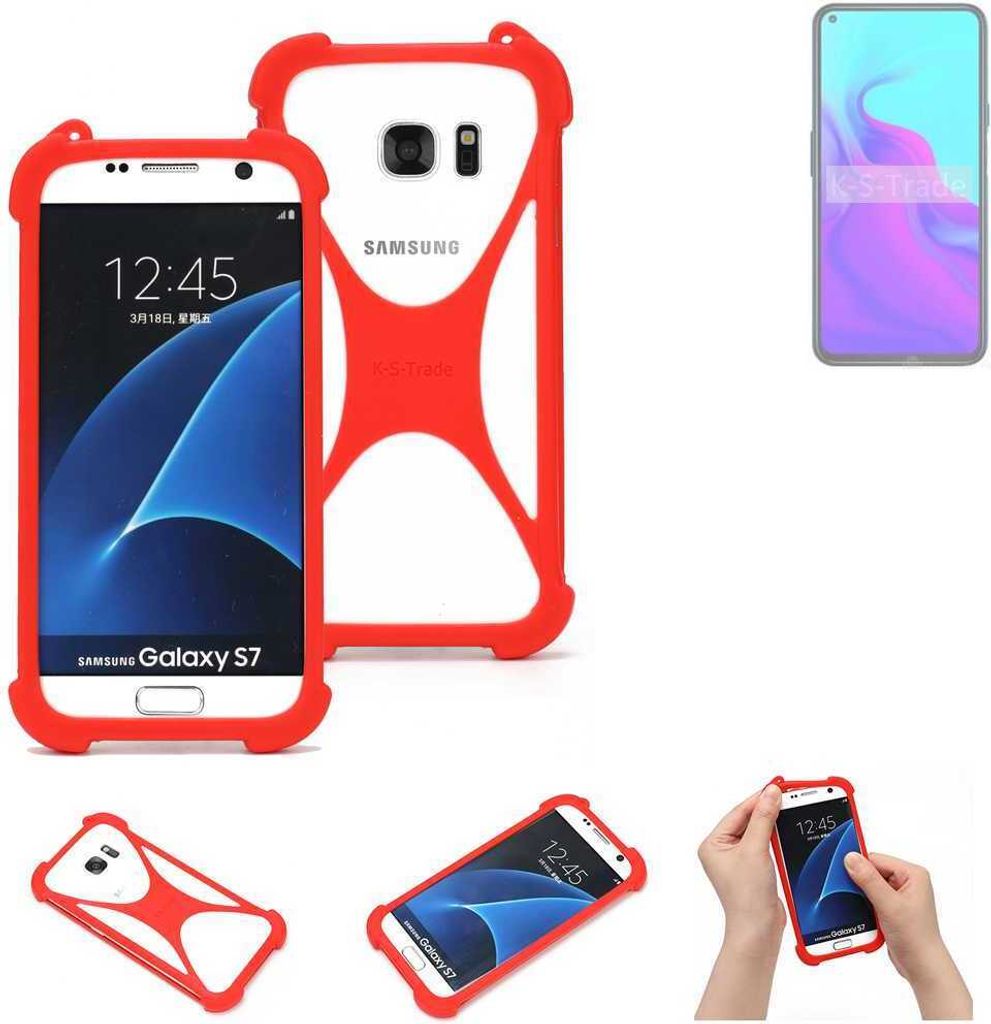 K-S-Trade Handy-Hülle kompatibel mit Cubot X30 P Schutz-Hülle Bumper Silikon Schutz Hülle Cover Case Silikoncase Silikonbumper TPU Softcase
