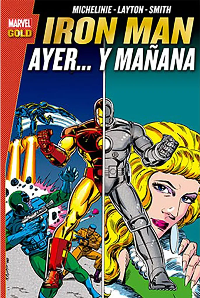 Album BD Iron Man Hier et Demain - Récit Complet Marvel Format Prestige