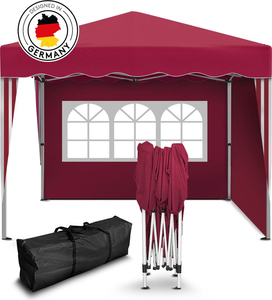 Kronenburg Faltpavillon 3x3m - Wasserfest, UV-Schutz 50+, 2 Produktbild 