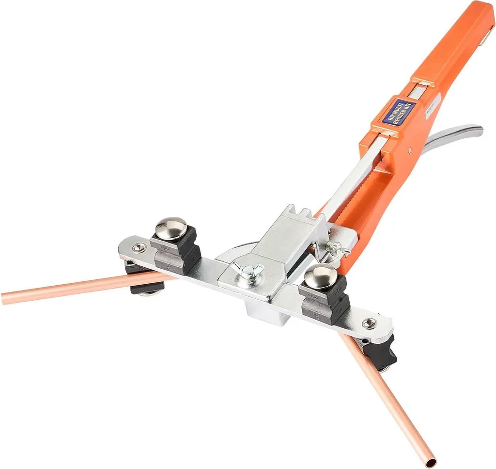 Set Curvatubi a Cricchetto 6-22mm - 7 Matrici Lega Alluminio HVAC - 10