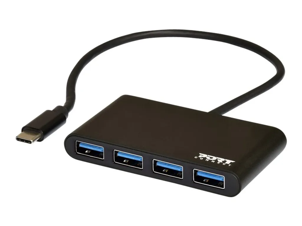 Hub USB 4 Ports 3.0 Type C Transfert 5Gbps pour MacBook et PC Portables