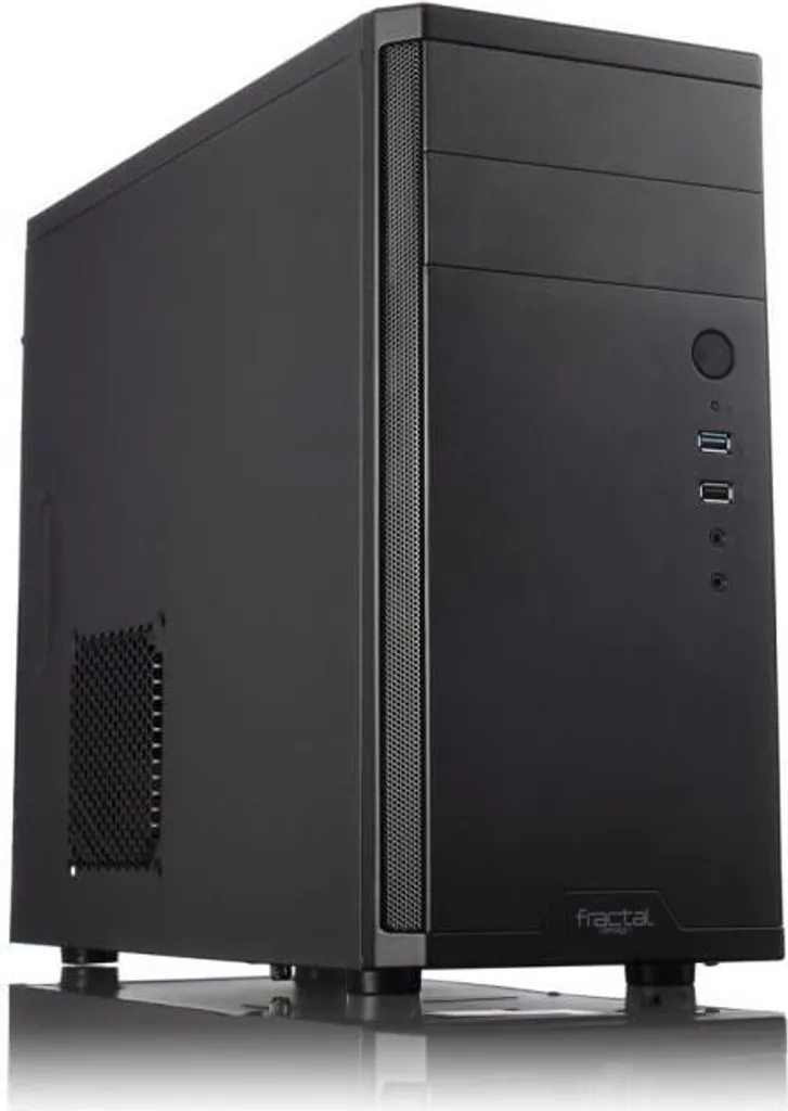 Case PC Compatto Fractal Design Core 1100 - Nero, USB 3.0, Micro ATX