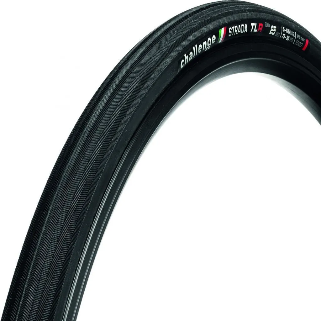 Pneu route tubeless Challenge Strada Race 25-622 en polyamide - 2