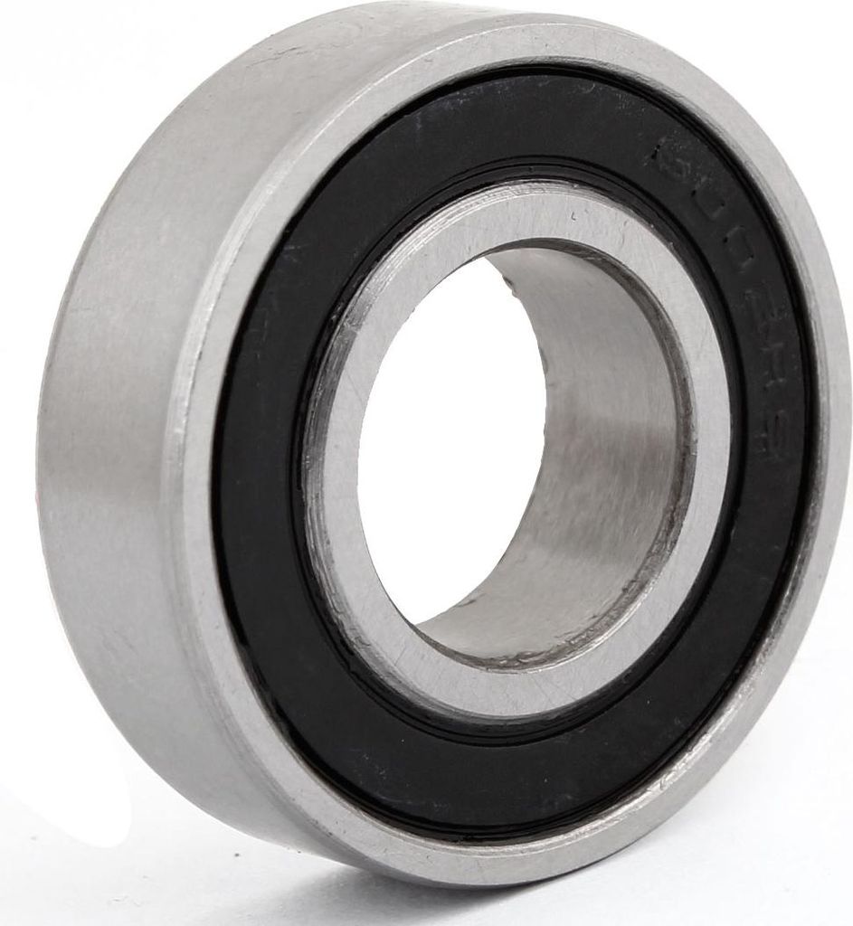 6002-2RS abgedichtetes Rillenkugellager 15 mm x 32 mm x 9 mm schwarzer Kohlenstoffstahl