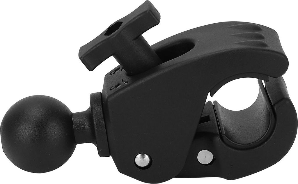 Montageadapter mit 1,5-Zoll-Kugelkopf ohne Bohren, Tablet-Kamera, Telefonständer, Schnellspannklemme für 26–53 mm Durchmesser