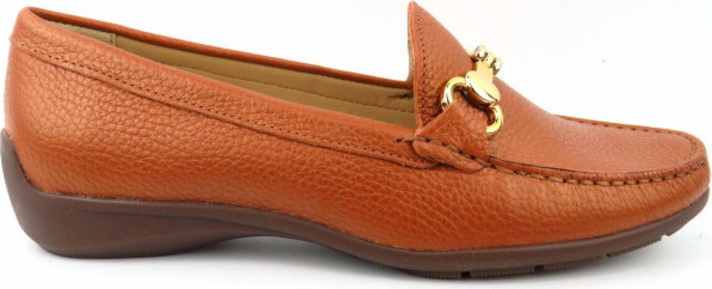 Wirth cognac Damen Ballerina in Braun, Größe 7.5