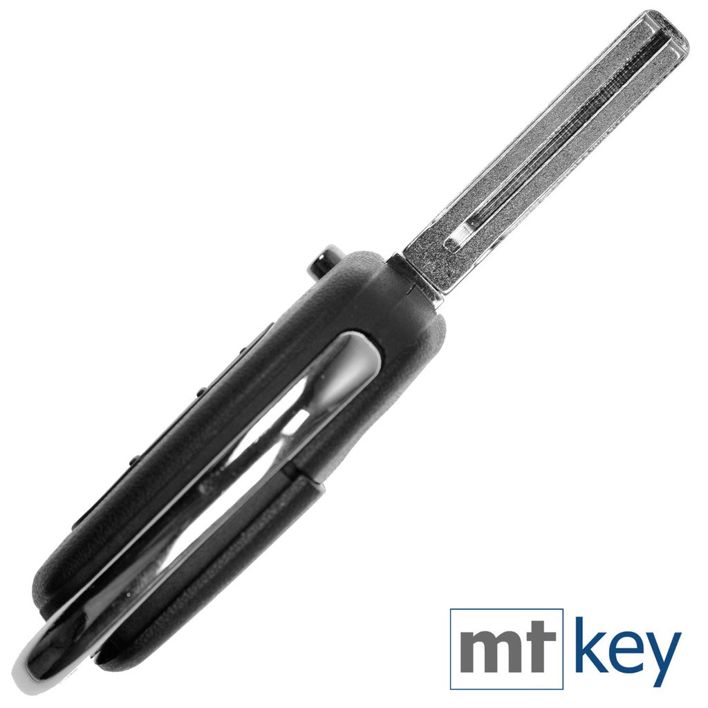 2pcs praktische Autoschlüsselschale 3 Tasten Klappfernbedienung  Autoschlüssel Schlüsselanhänger Fall für Hyundai I10 I20 I30 (schwarz)-yky