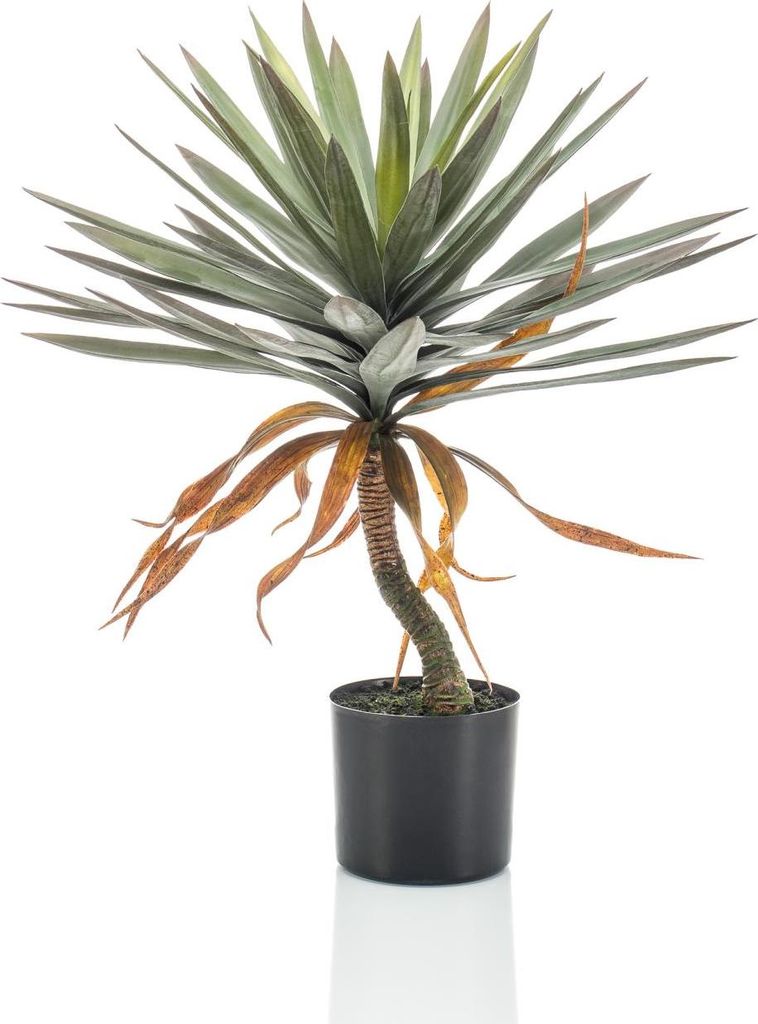 artplants.de Künstliche Yucca KOUKI, 75cm - Kunststoff Palme