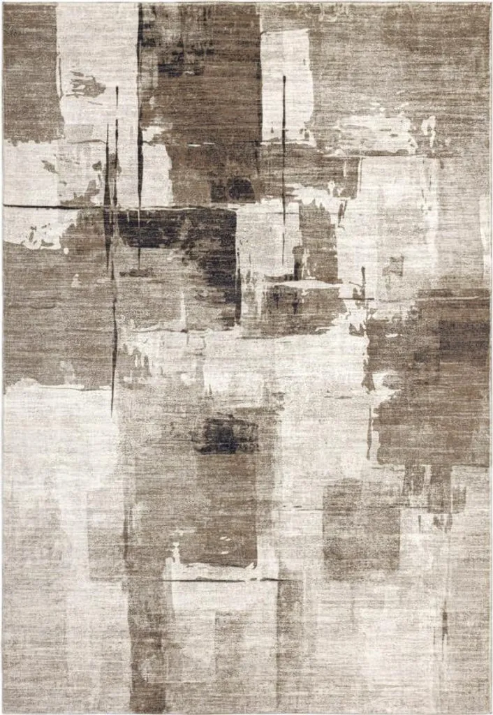 Tapis Posh 300 Taupe 80x150 cm Antidérapant pour Sol Glissant