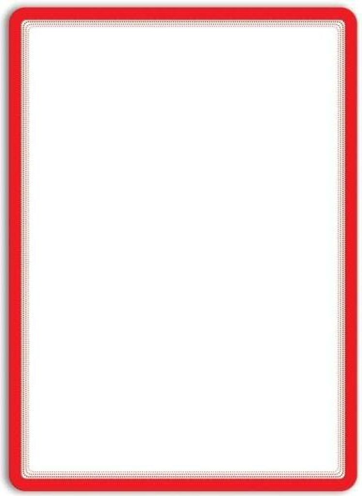 Selbstklebende Taschen Tarifold Magneto - A3 / rot / 2 Stück