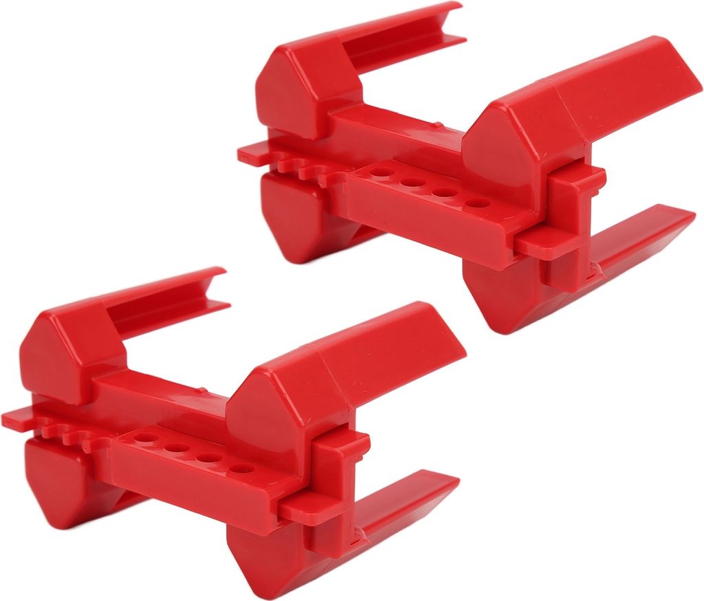 2PCS Kugelhahn-Verriegelung, schlagfest, korrosionsbeständig, isoliert, Sicherheitsschloss