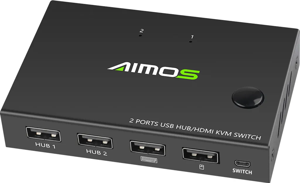 Réduisez l'encombrement Bureau avec ce Commutateur KVM HDMI 2 Ports 4K