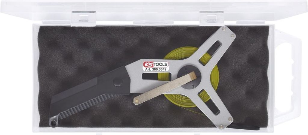 KS TOOLS Rahmenbandmaß mit gelbem Stahlband 20m - 300.0049 Produktbild 
