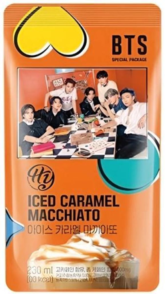 Caffè freddo al caramello macchiato HY BTS 230 ml Immagine del prodotto 