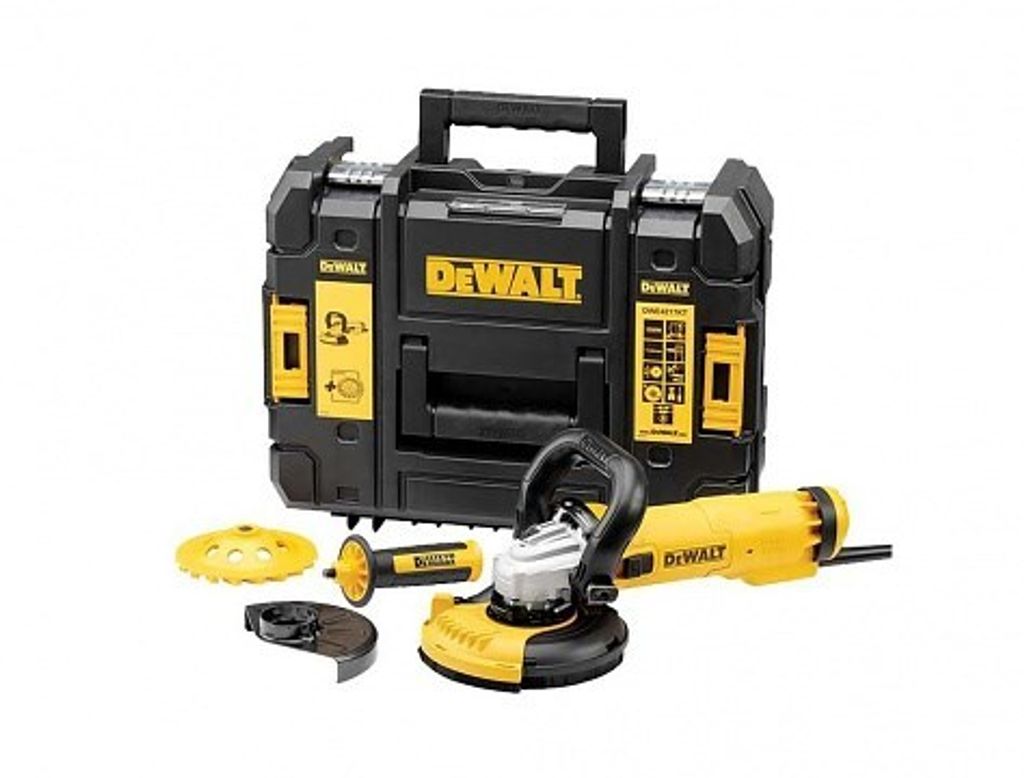 1500W 125mm uhlová brúska + súprava na brúsenie betónu Obrázok produktu 