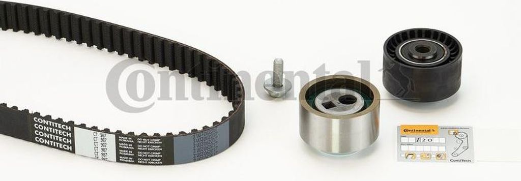 CONTINENTAL CTAM CT987K2 Zahnriemensatz OE 0831N4 kompatibel mit Partner, Expert, 806, 607, 406, 307, 306, 206, Zeta, Ulysse, Scudo, Xsara, Jumpy, ...