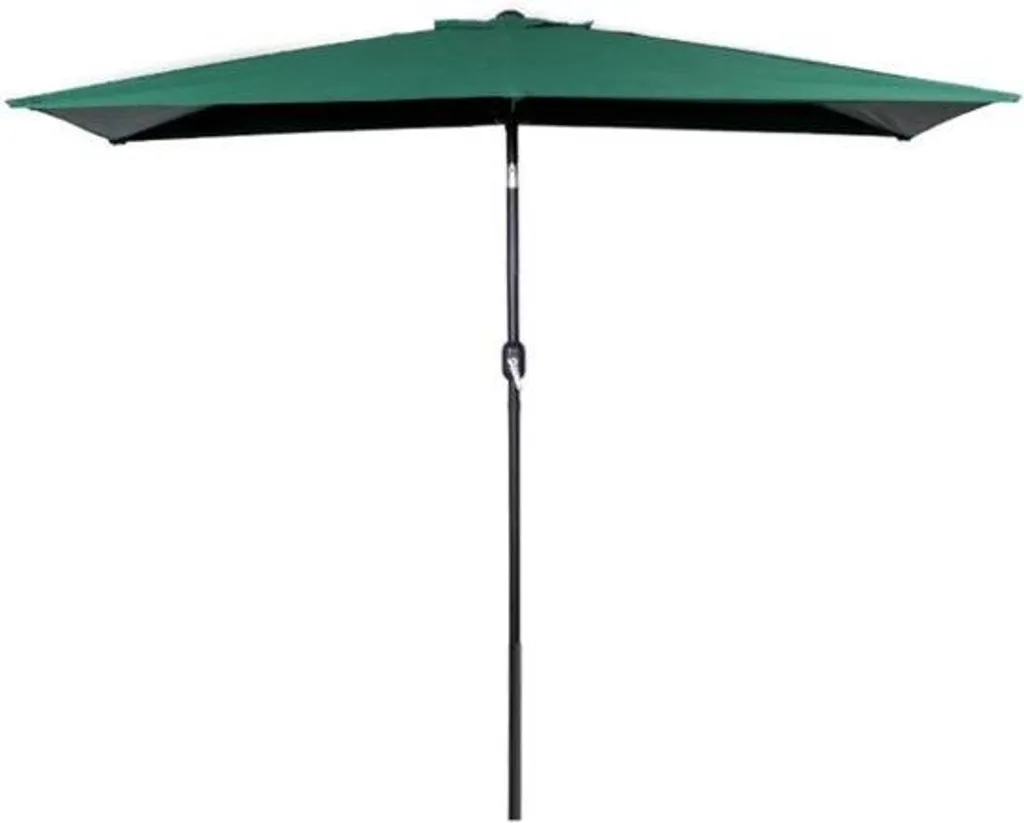 Parasol rectangulaire imperméable avec poignée - Format 200 x 100 cm