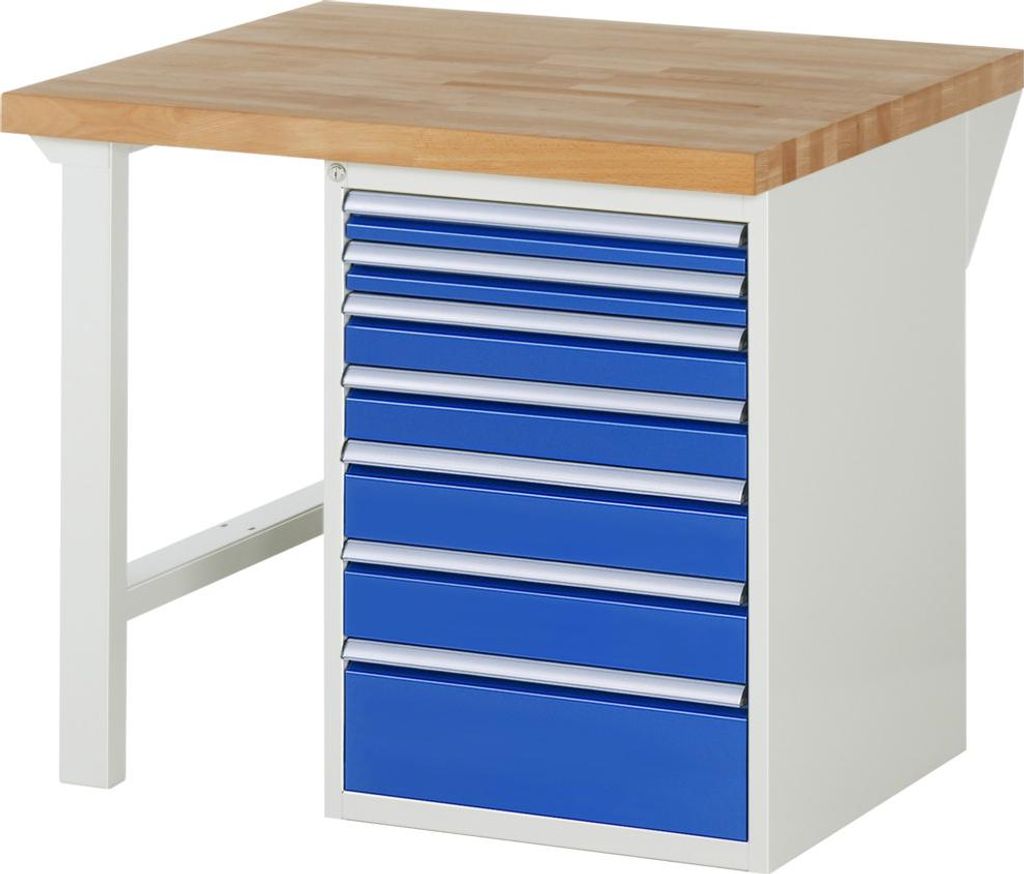 Rau Werkbank 7517A1, B1000xT900xH890mm, 7x Schublade-TA