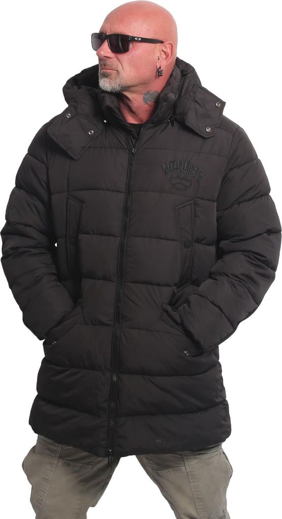 Yakuza Herren EMB Parka Winterjacke, Schwarz, 3XL