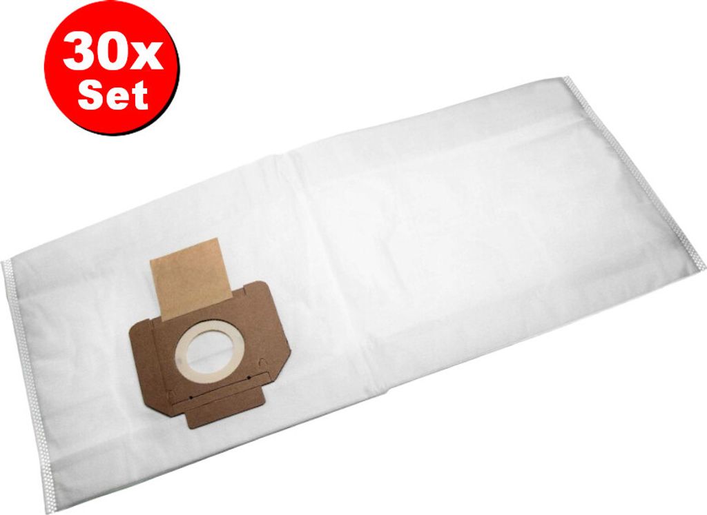 30x Trade-Shop Staubsauger-Beutel / Mikrovlies-Beutel für Nilfisk Alto Attix 360-2M, 3, 30, 30-01, 30-11, 30-21, Hitachi NT 1232, RNT 1225M