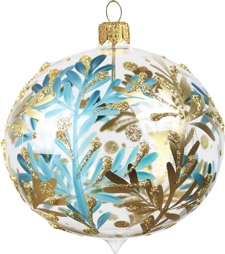 Weihnachtszwiebel Glas Ästchen