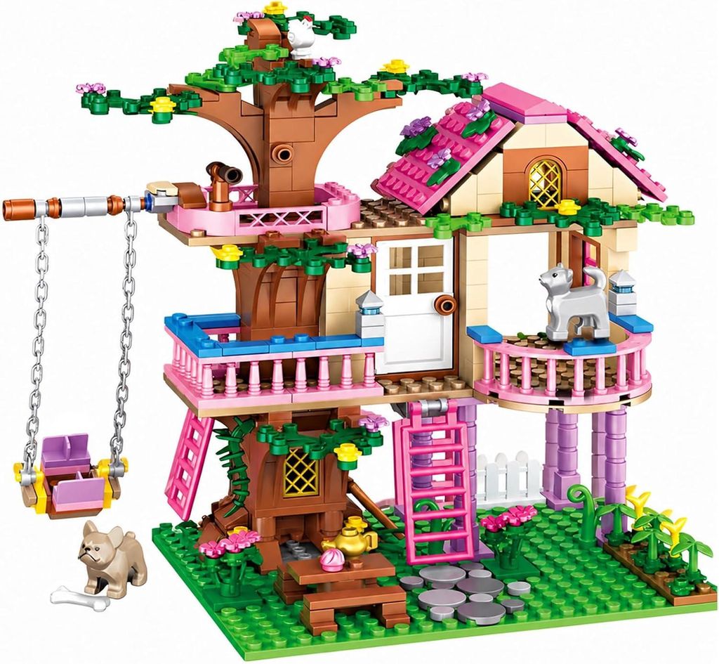 504 Teile Dream Tree House Friends Bauset Produktbild 