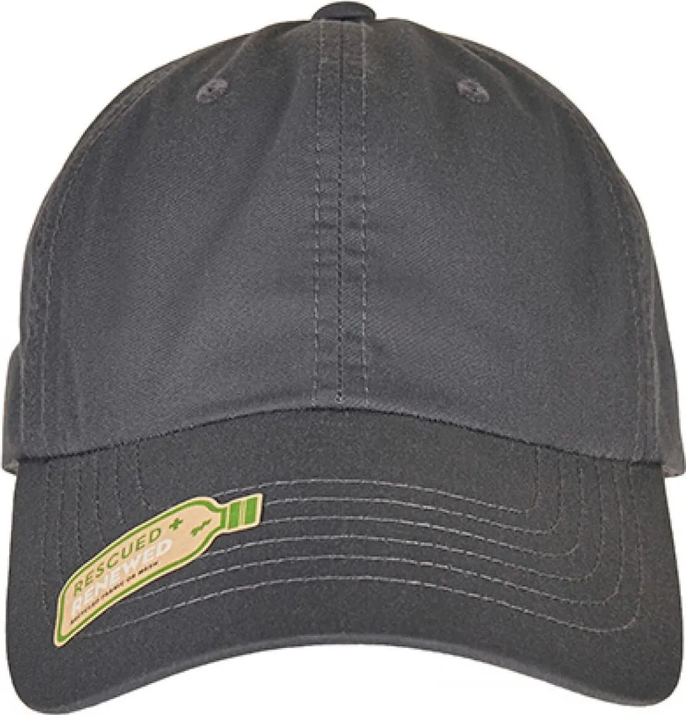 Flexfit 6245RP Recycled Dad Cap Antracite | Cappello Eco-Friendly