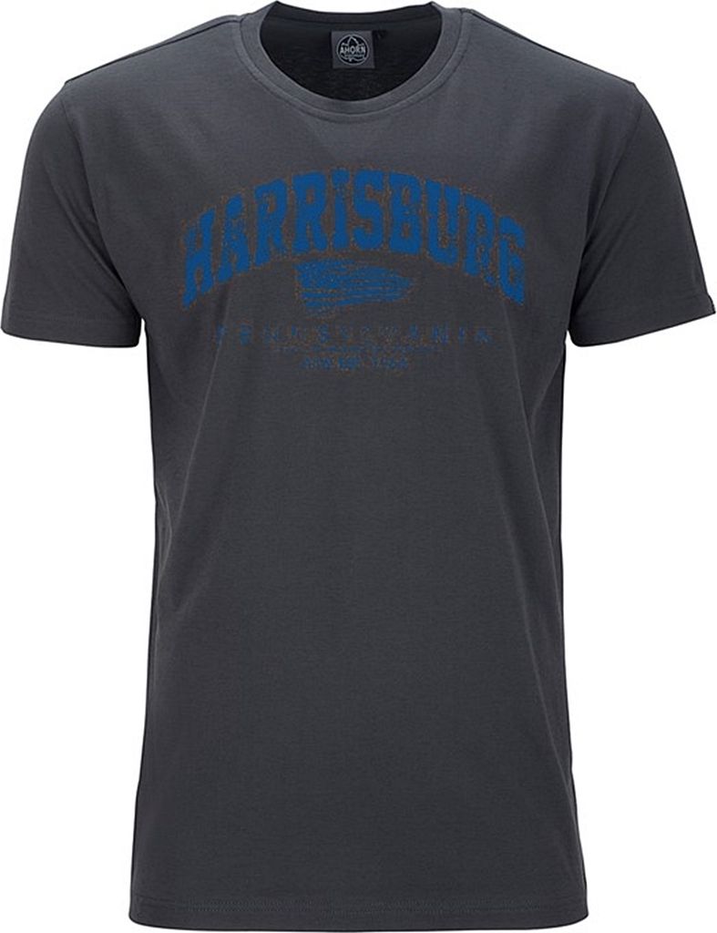 Übergrößen T-Shirt Harrisburg Blau AHORN SPORTSWEAR iron Produktbild 