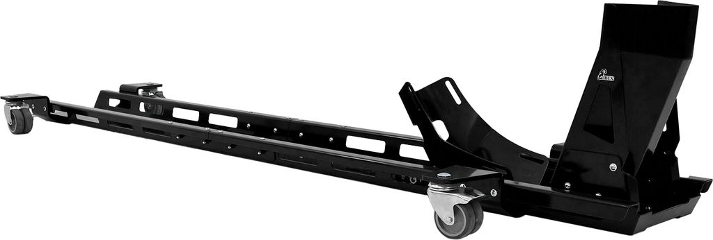 ZIEGER Rangierschiene inkl. Wippe für Motorrad schwarz Produktbild 