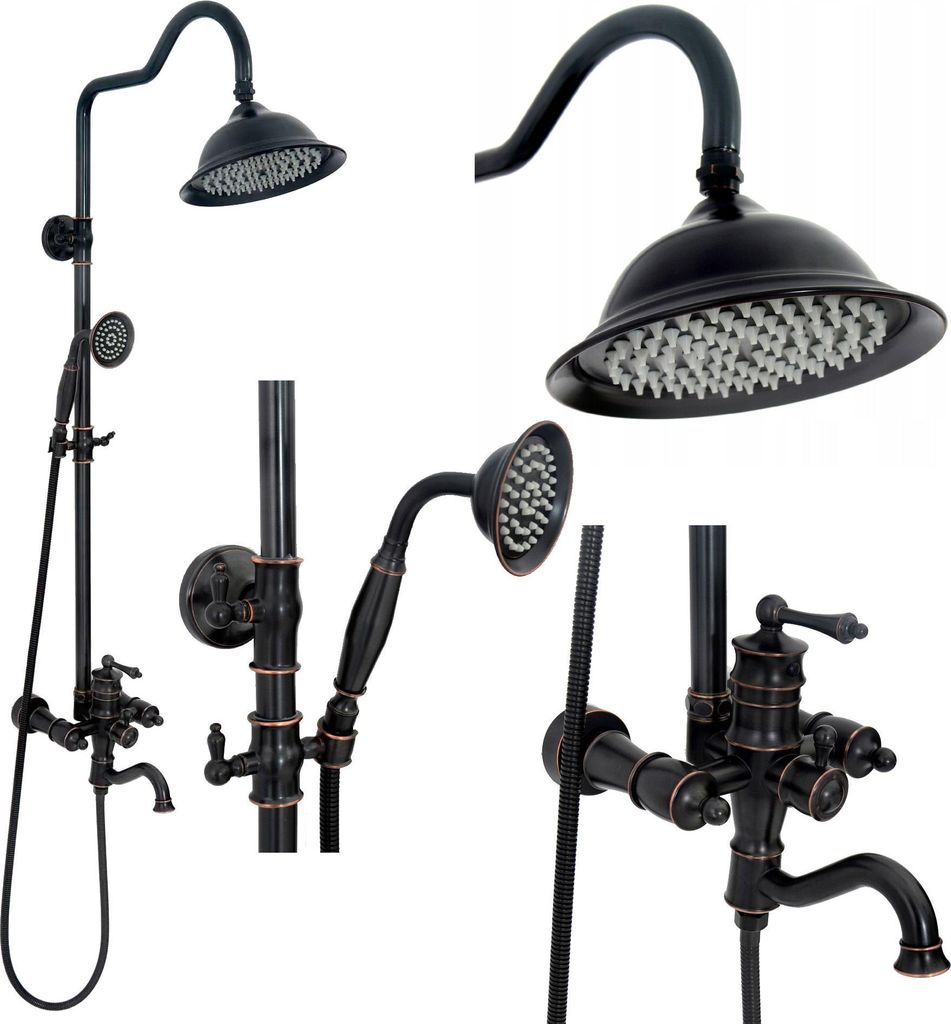 Sprchový set Rea VINTAGE Black Obrázek produktu 