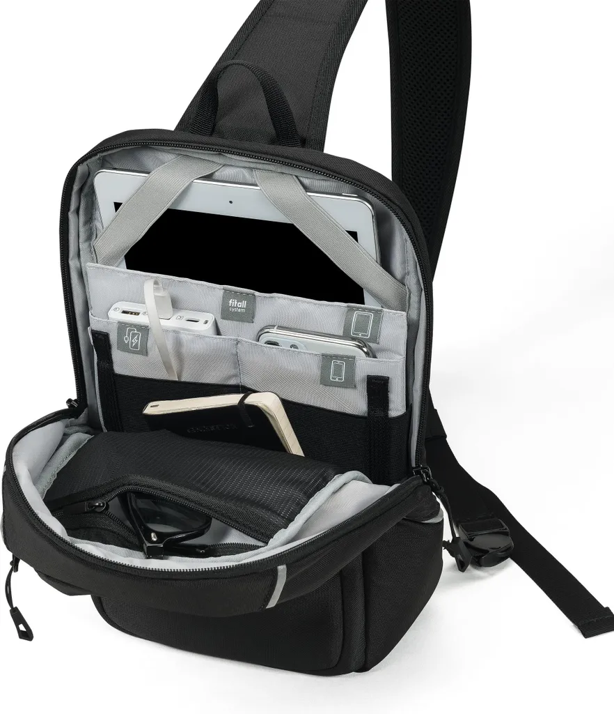 Sac bandoulière vélo Dicota Sling Bag réfléchissant pour vélotaf de nuit - 6