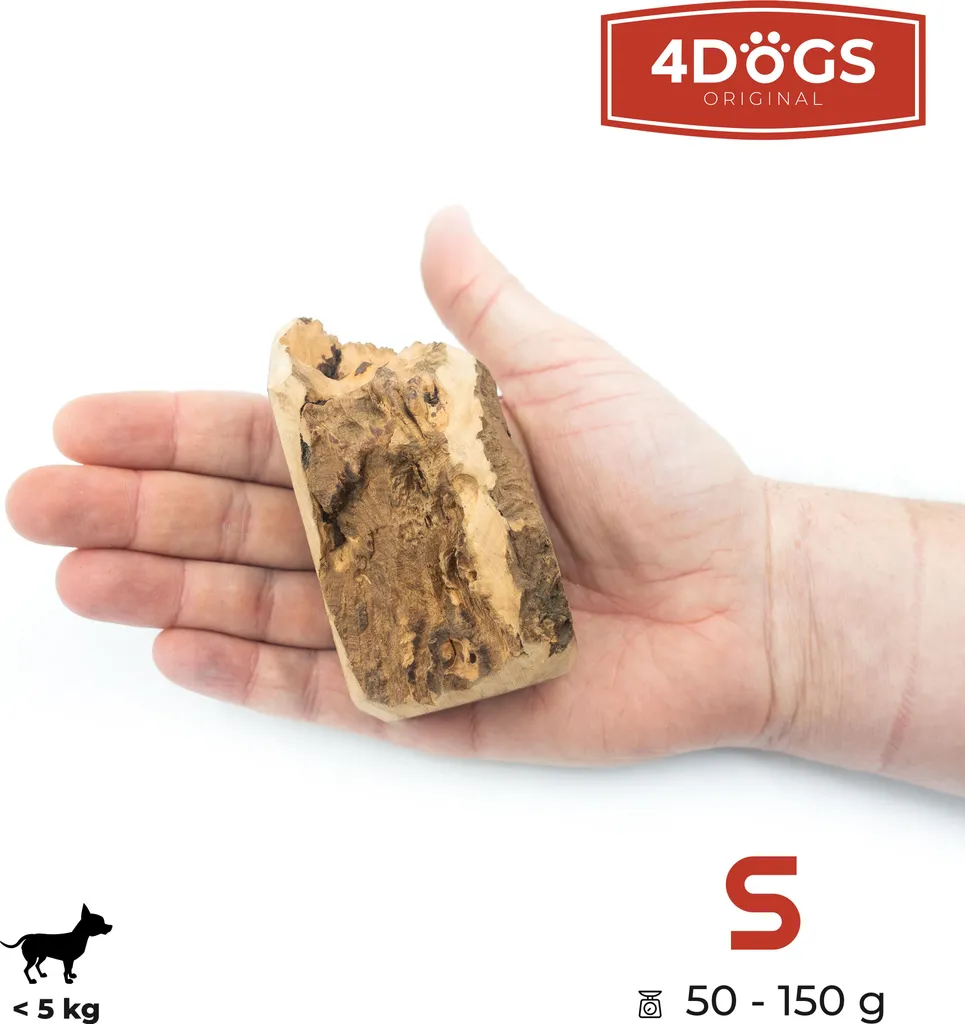 Os Briar Root en bois de bruyère résistant pour chien format S - 3