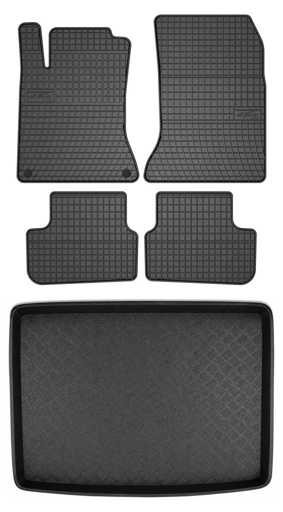 Rubberen automatten + kofferbakmat voor Mercedes-Benz Productafbeelding 